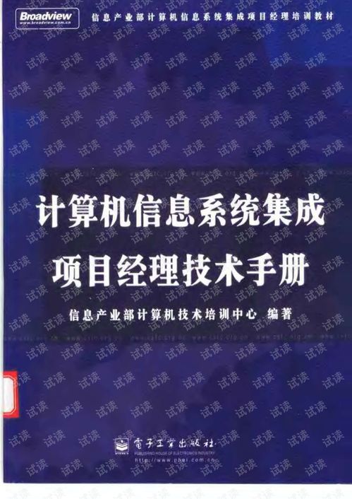 《计算机信息系统集成项目经理技术手册 核心职责、技术要点与实施策略》